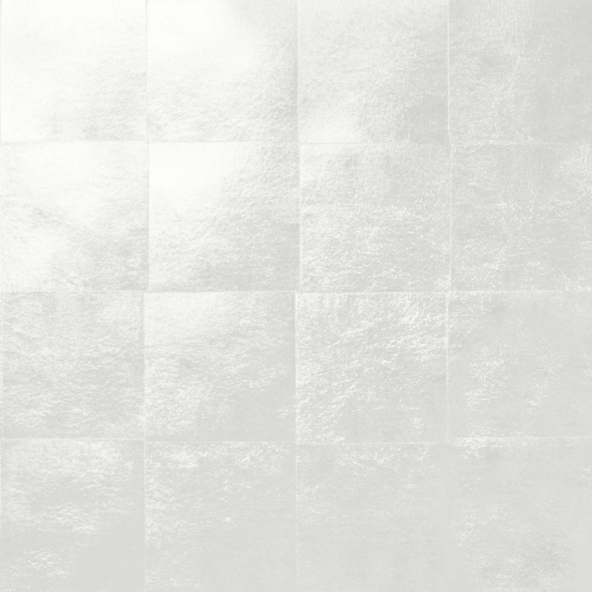 SM07 Moon Silver — Metallic Leaf Solid Color Wallpaper, Color Swatch