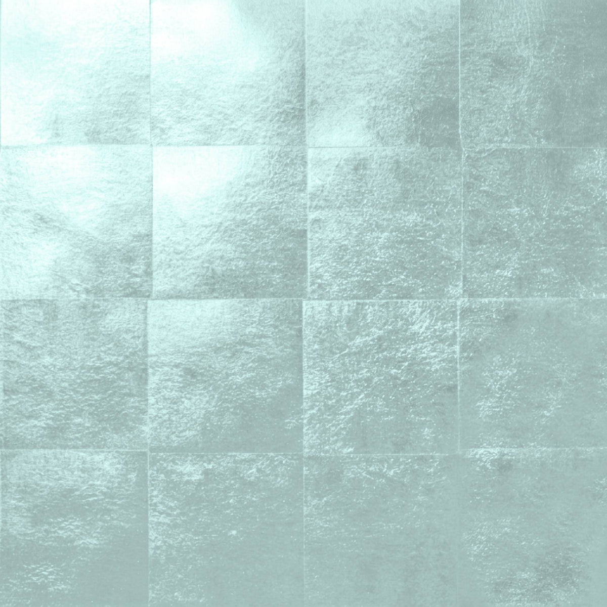 SM13 Celadon Lake — Metallic Leaf Solid Color Wallpaper, Color Swatch