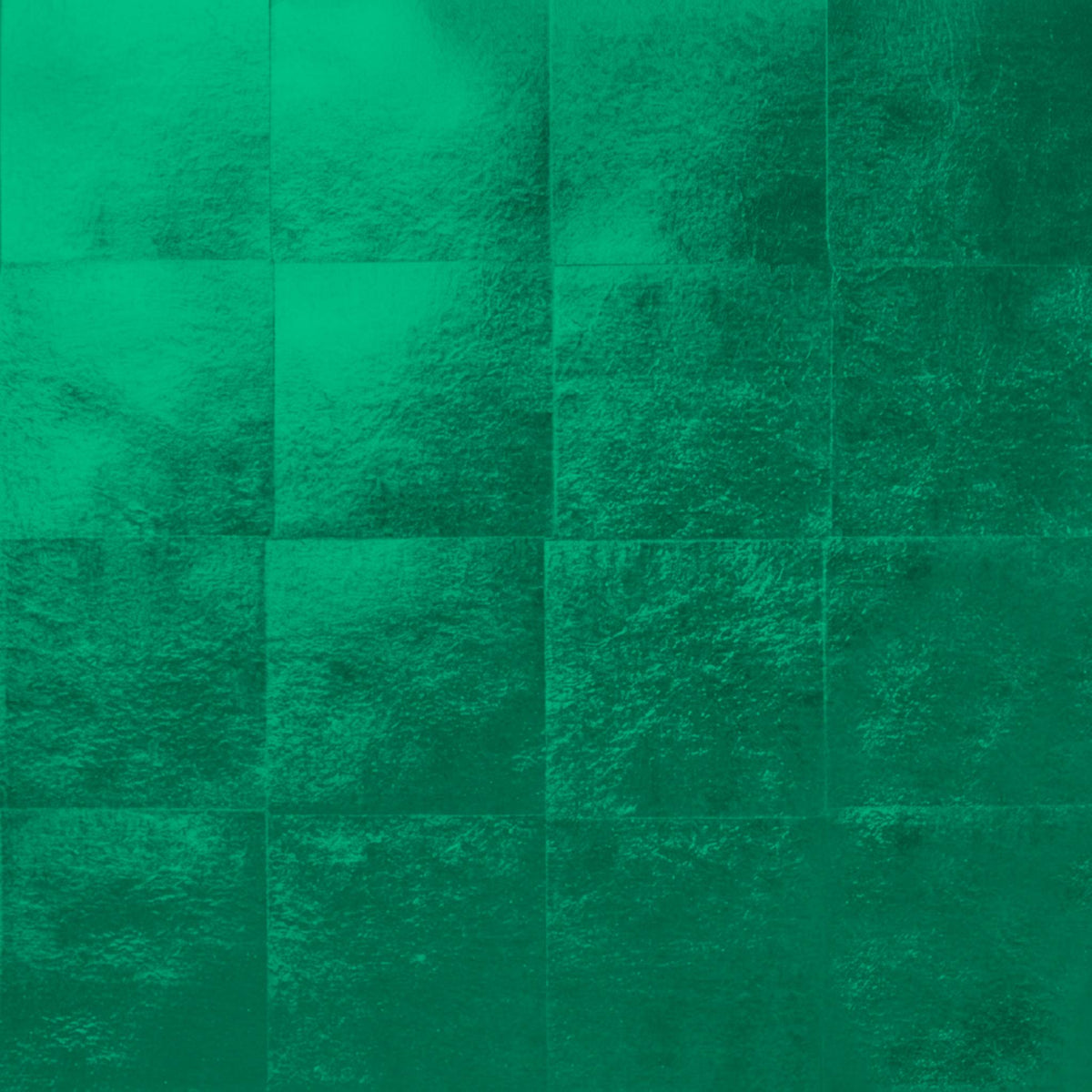 SM18 Jade Emerald — Metallic Leaf Solid Color Wallpaper, Color Swatch