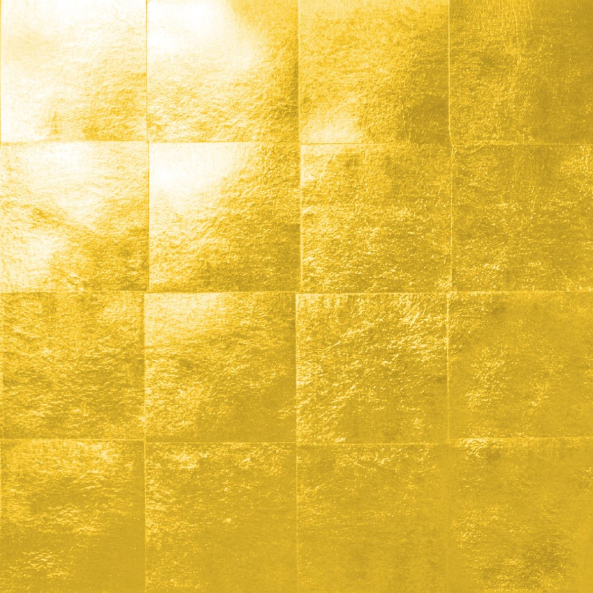 SM19 Sunlit Gold — Metallic Leaf Solid Color Wallpaper, Color Swatch