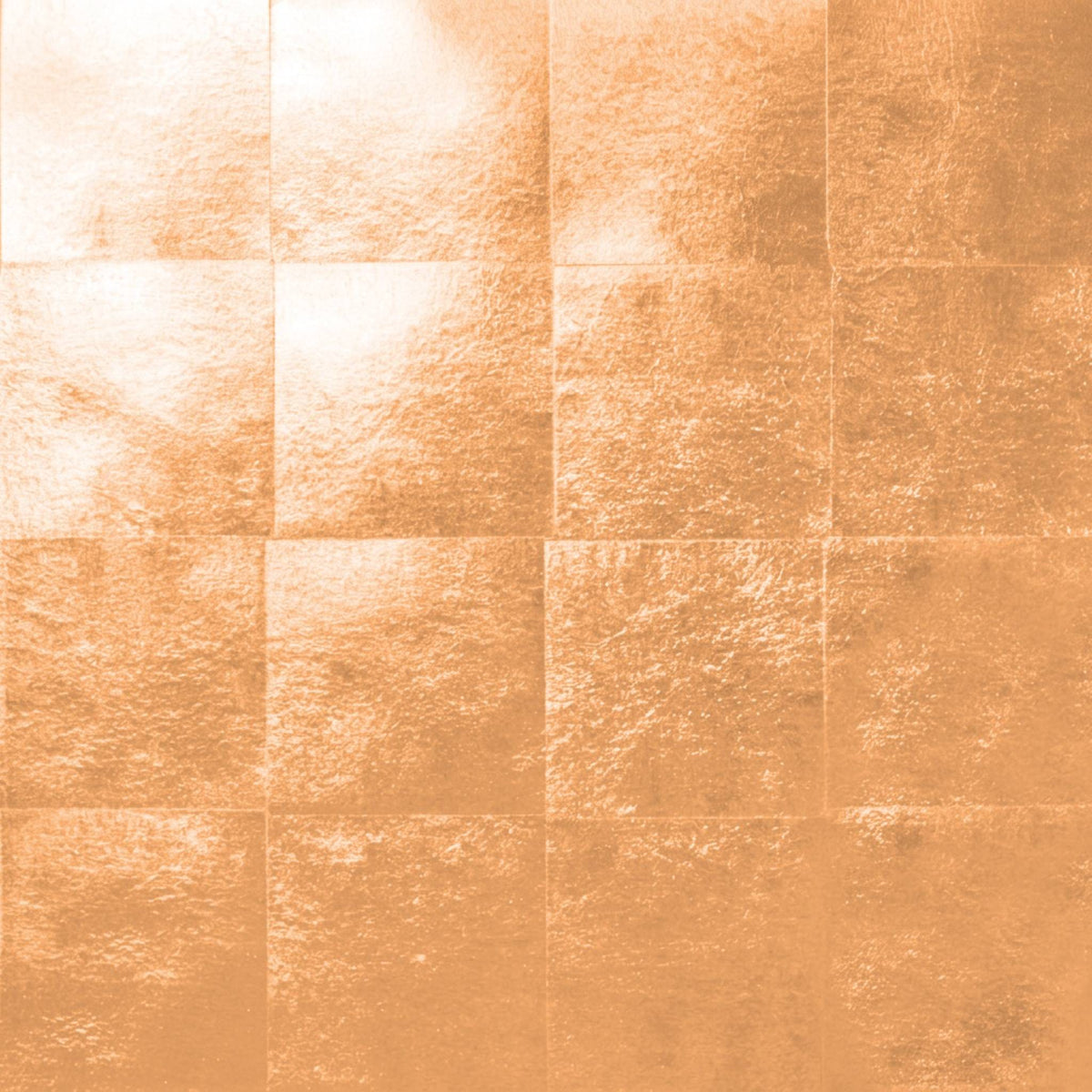 SM21 Peach Gold — Metallic Leaf Solid Color Wallpaper, Color Swatch