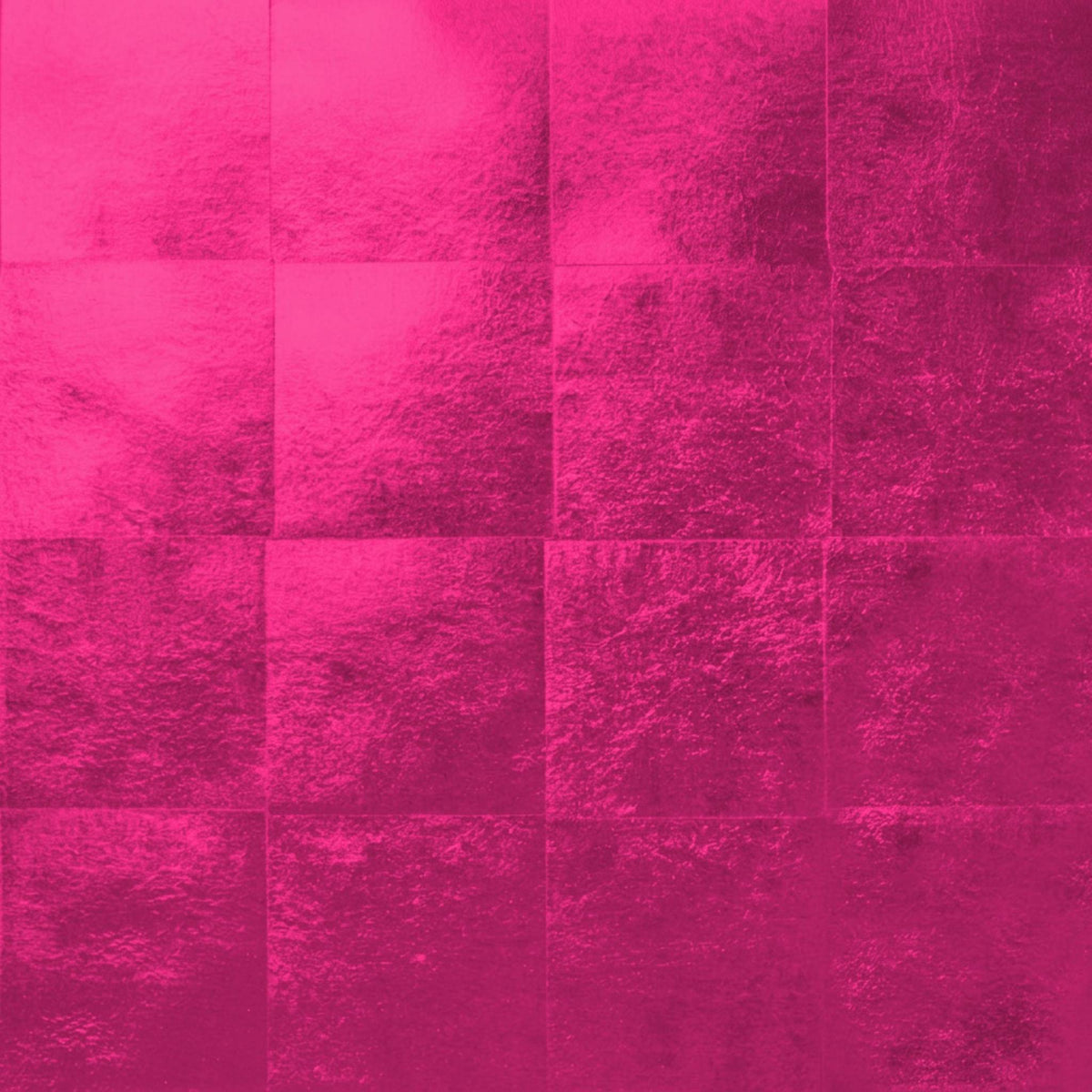 SM23 Fuchsia — Metallic Leaf Solid Color Wallpaper, Color Swatch