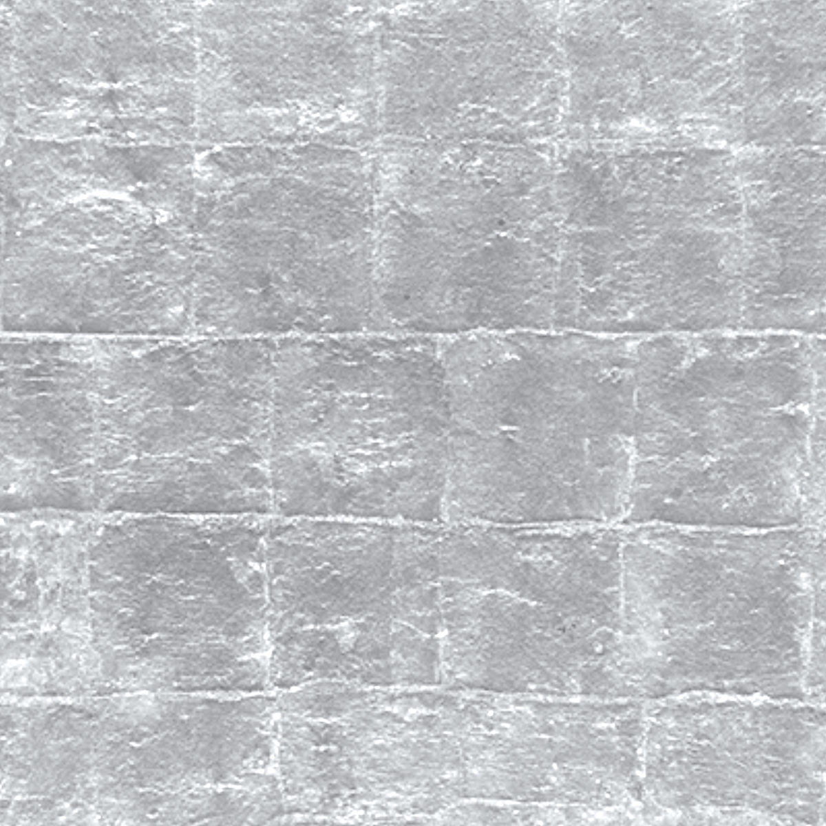 SM07 Moon Silver — Metallic Leaf Solid Color Wallpaper