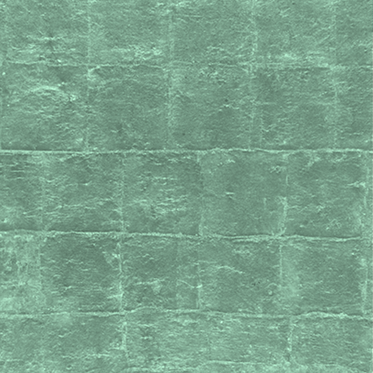 SM12 Mint Frost — Metallic Leaf Solid Color Wallpaper