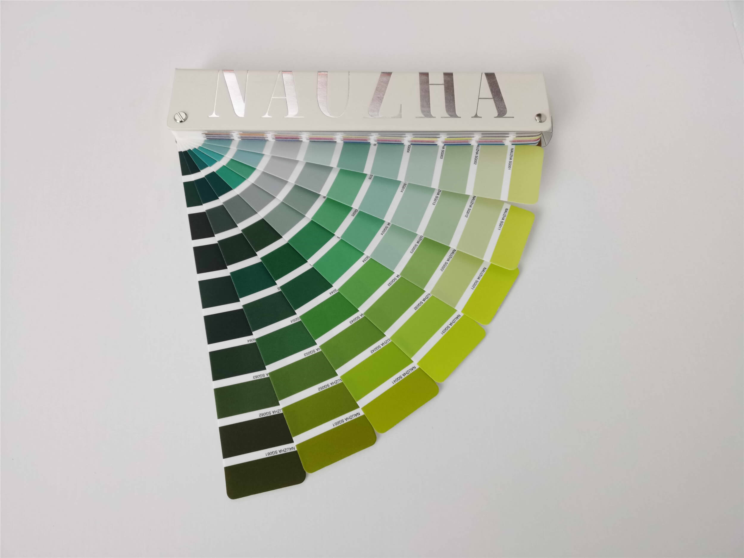 NAUZHA Farbfächer-Buch