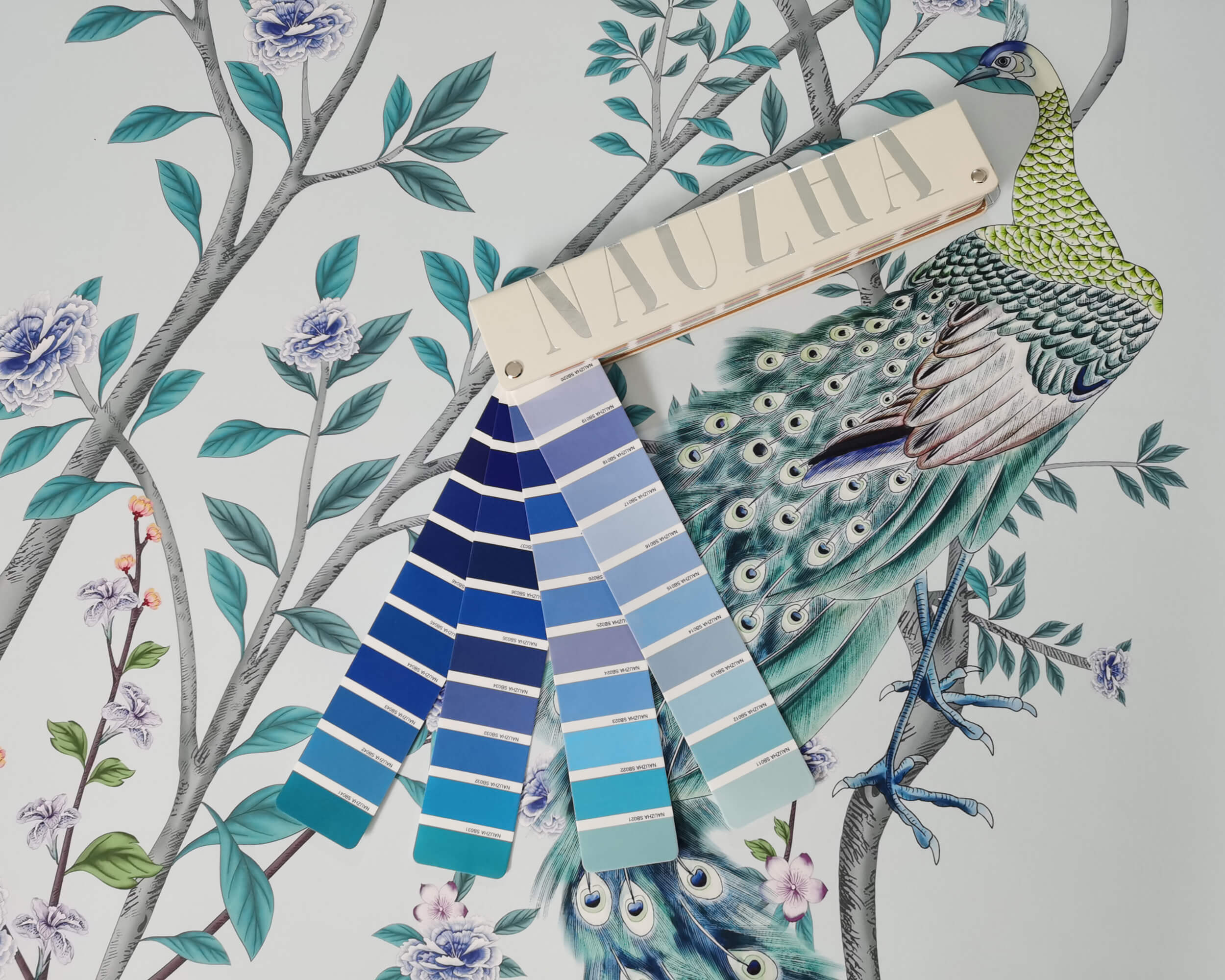 NAUZHA Farbfächer-Buch