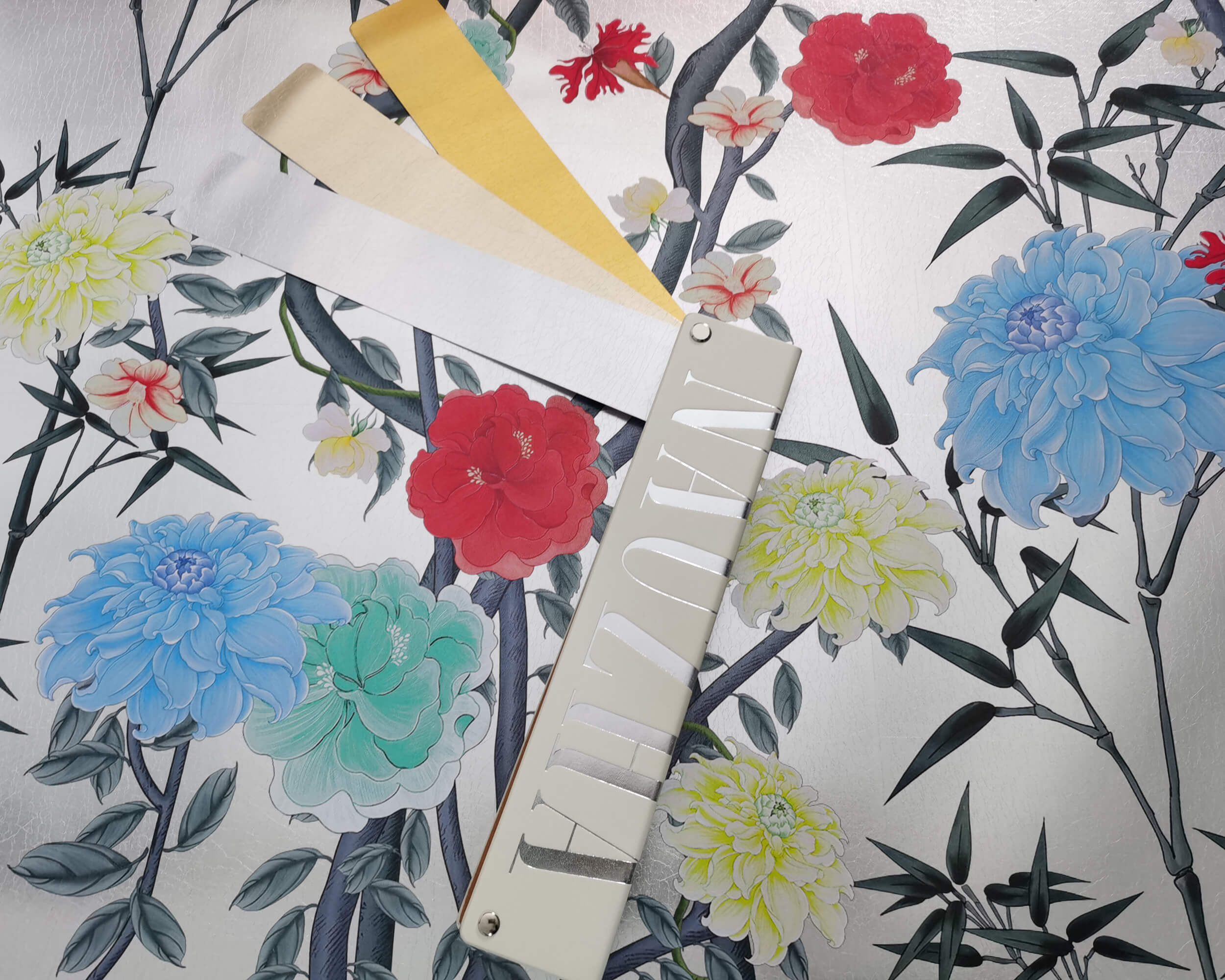 NAUZHA Farbfächer-Buch